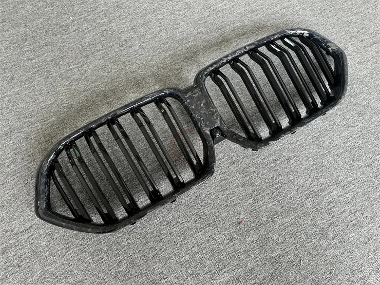 Forged Carbon Fiber Grille Front Bumper Grille for X6 G06 Upgrade